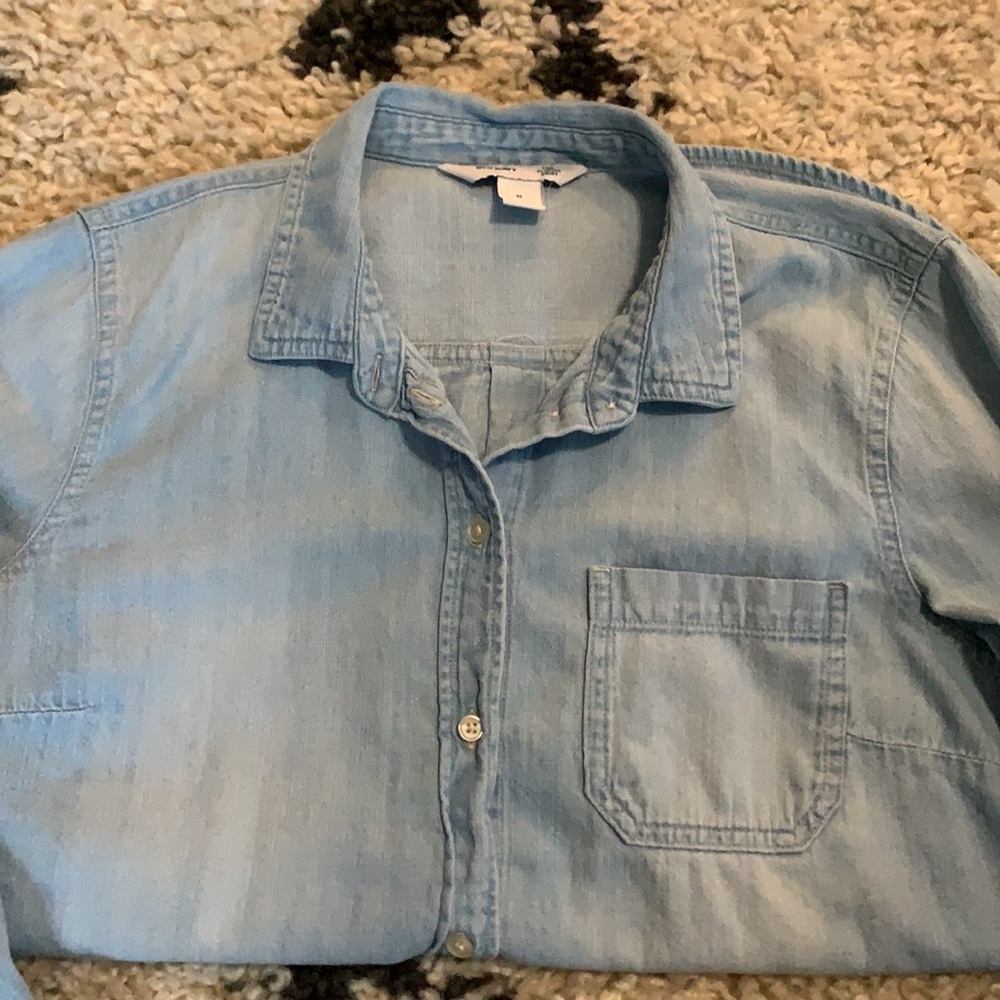 Chambray button down - Picture 3 of 5